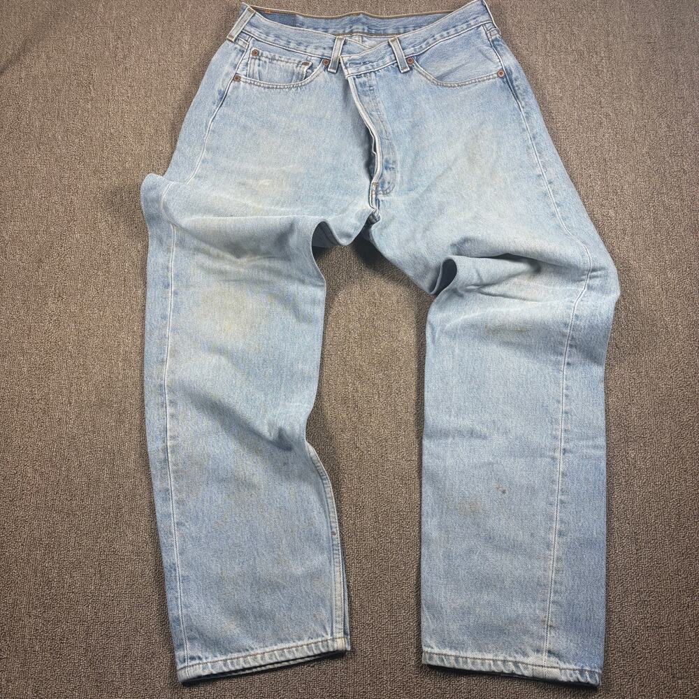 Vintage 90s Levi’s 501 Jeans Blue 34x30 Mexico Tapered Classic
